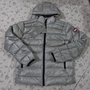 Canada Goose Silver-Grey Lightweight Down Jacket